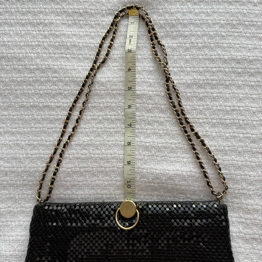 Vintage Bueno Black Sequin Evening Bag - Picture 8 of 9